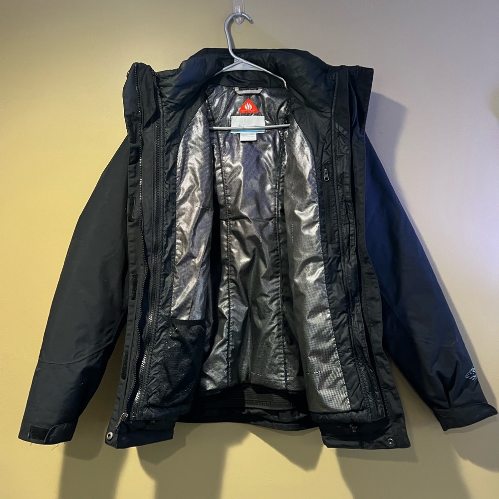 Black Columbia 3-In-1 Jacket Size Large